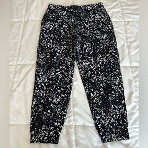 Fabletics Women’s Black and White Speckled “The One” Jogger